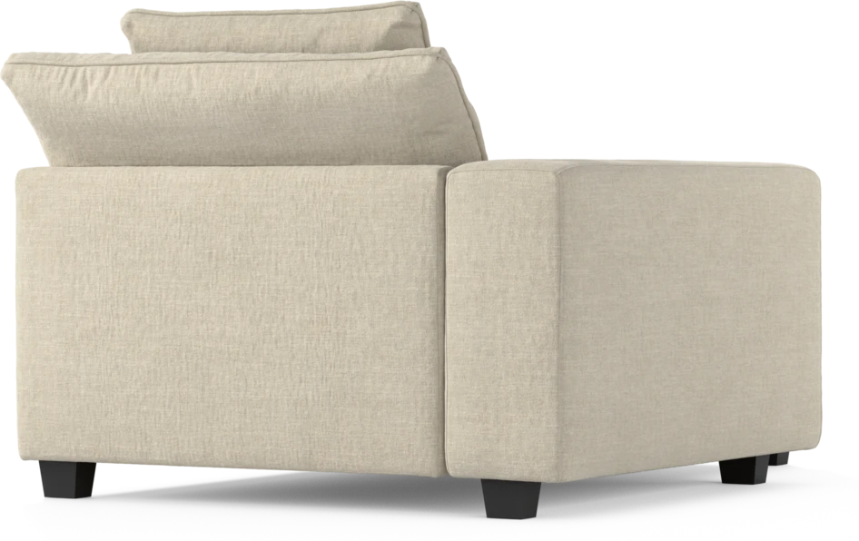 Bellora - Schäslong med armstöd vänster - Beige