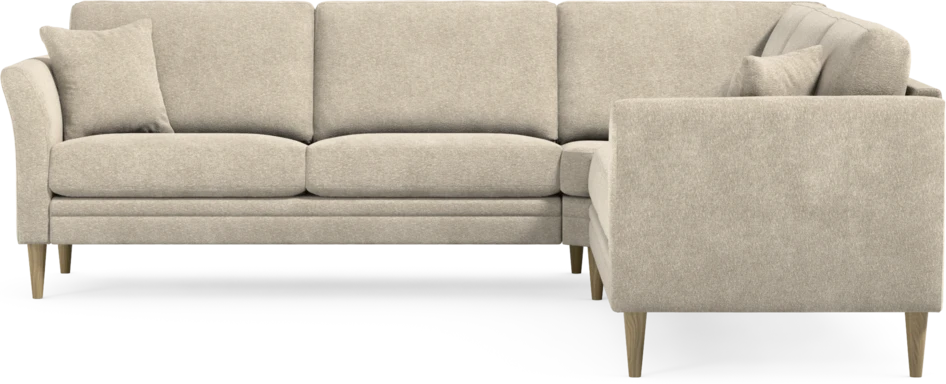 Eden - Hörnsoffa, 2,5+2,5-sits - Beige