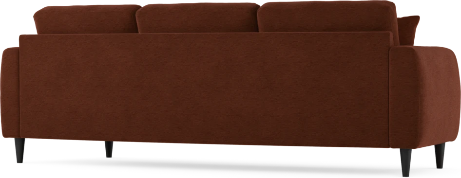 Eden - 3-sits soffa svängd - Orange