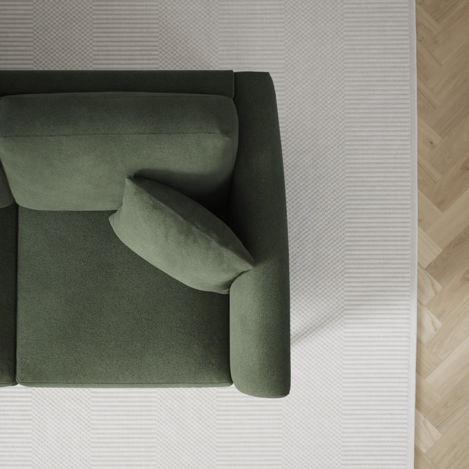 Eden - 2,5-sits soffa - Grön