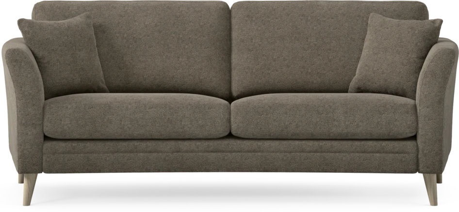 Eden - 2,5-sits soffa svängd - Brun