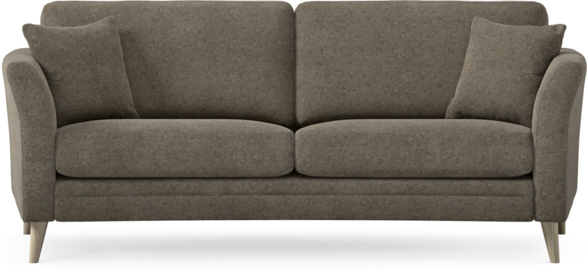 Eden - 2,5-sits soffa svängd - Brun