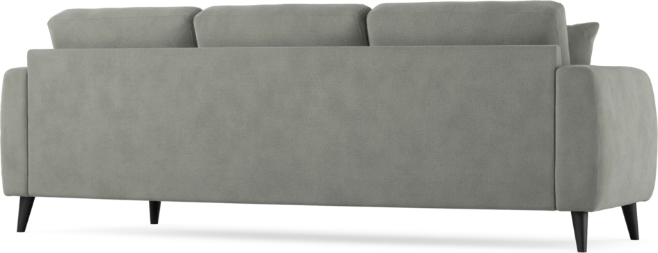 Eden - 3-sits soffa svängd - Grå