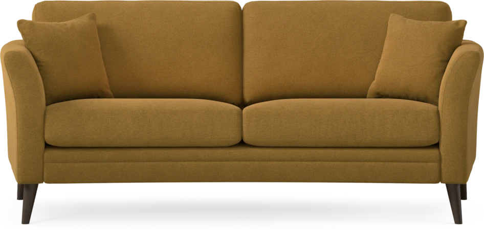 Eden - 2,5-sits soffa svängd - Gul
