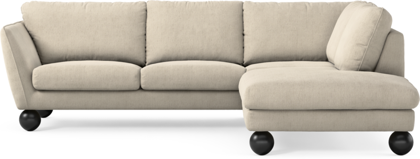 Madison Lux - 2-sits soffa med divan höger - Beige