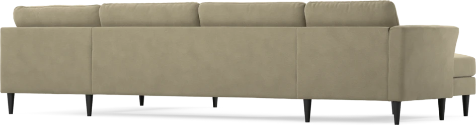 Bridge - 3-sits soffa med schäslong vänster och divan höger - Beige