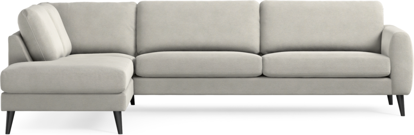 Bridge - 4-sits soffa med divan vänster - Grå