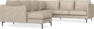 Madison - Hörnsoffa med schäslong vänster - Beige