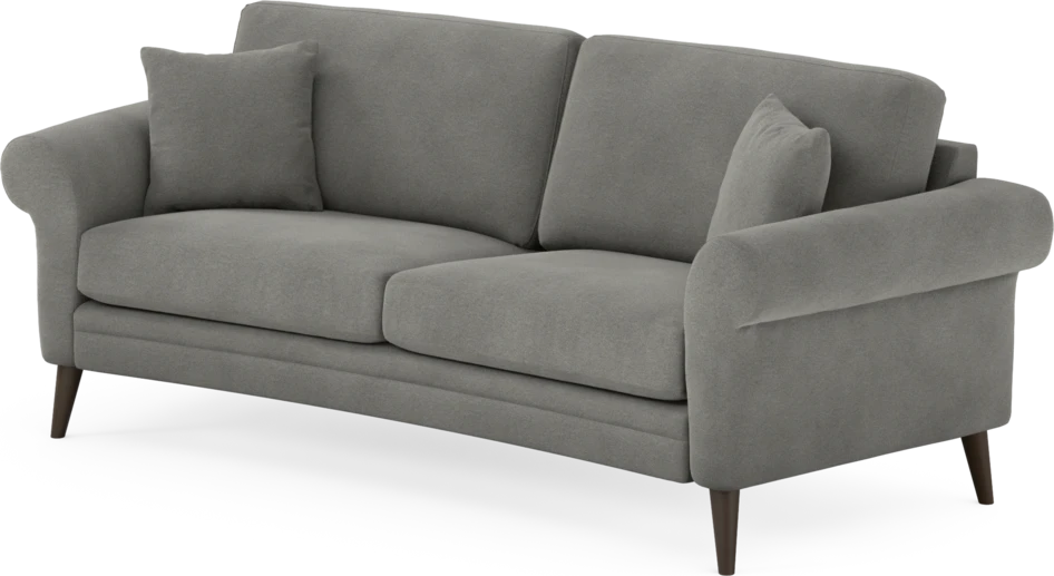Eden - 2,5-sits soffa svängd - Grå