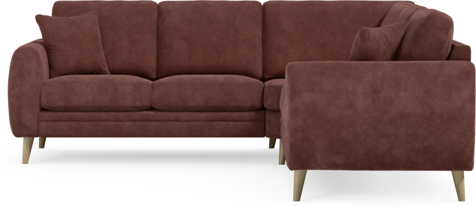 Eden - Hörnsoffa, 2+2-sits - Röd