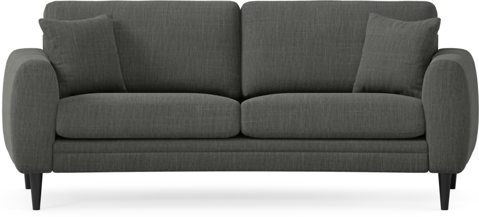 Eden - 2,5-sits soffa svängd - Grå