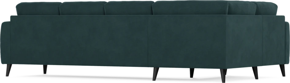 Eden - Hörnsoffa, 1+3-sits - Blå