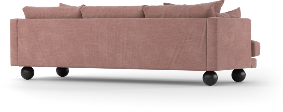 Harper - 4-sits soffa - Rosa