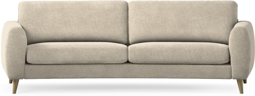 Bridge - 3-sits soffa svängd - Beige