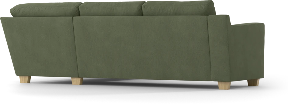 Friday - 2,5-sits soffa med divan höger - Grön