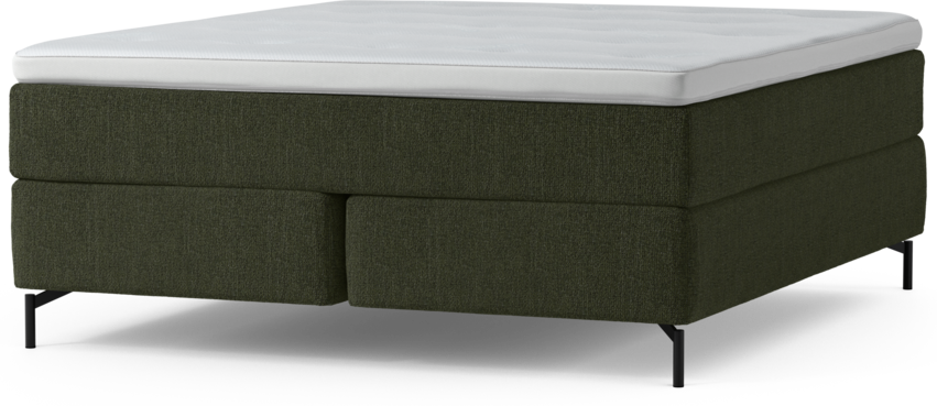 Delux Dream - Kontinentalsäng, dubbelsäng med bäddmadrass och sängben