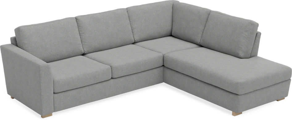 Friday - 2,5-sits soffa med divan höger - Grå