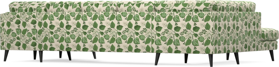 Eden - 3-sits soffa med divan vänster och schäslong höger - Flerfärgad
