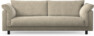 Cherrie - 3-sits soffa, hel dyna, fast klädsel - Beige