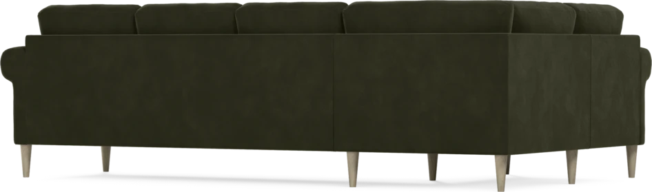 Eden - Hörnsoffa, 1+3-sits - Grön