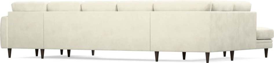 Eden - 3-sits soffa med divan vänster och schäslong höger - Vit