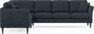 Eden - Hörnsoffa, 2+3-sits - Blå