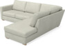Friday - 2,5-sits soffa med divan höger - Beige