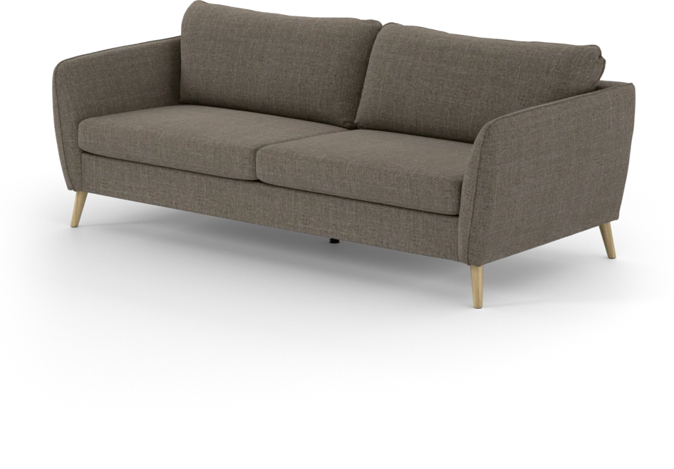 County - 2,5-sits soffa - Brun