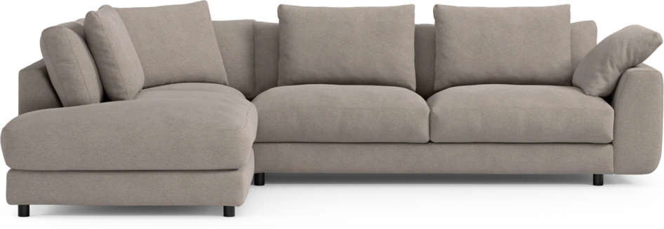 Amie - 3-sits med divan vänster - Beige