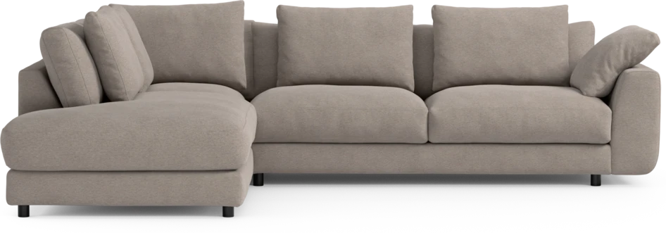 Amie - 3-sits med divan vänster - Beige