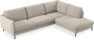 Madison Lux - 3-sits soffa med divan höger - Beige