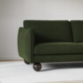 Madison Lux - 2-sits soffa med schäslong vänster - Grön