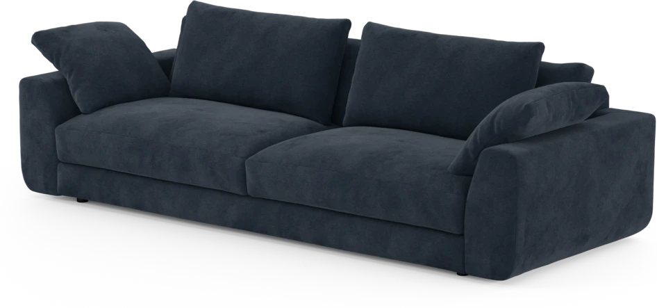 Amie - 4-sits soffa - Blå