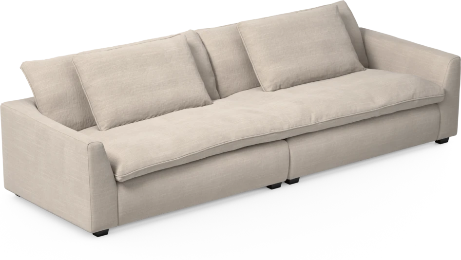Bellora - 4-sits soffa, hel dyna - Beige