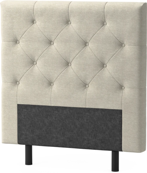 Delux Pikerad Låg, Sänggavel, 90-210 cm