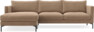 Impression Delux - 3-sits soffa med schäslong vänster - Beige