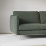 Madison Lux - 2-sits soffa med schäslong vänster - Grön