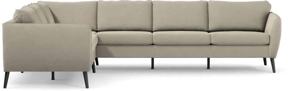 County - Hörnsoffa, 2+3-sits - Grå