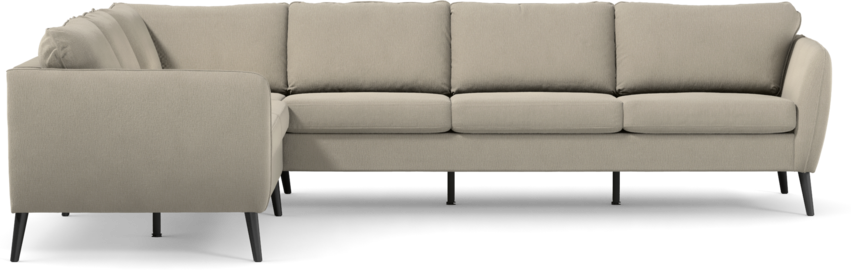 County - Hörnsoffa, 2+3-sits - Grå