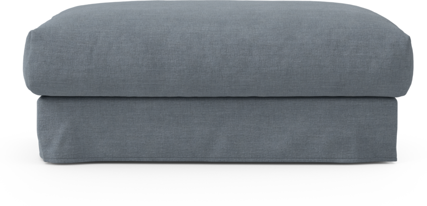 Cherrie Klädsel - Klädsel till fotpall 110 - Blå