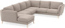 Madison - Hörnsoffa med schäslong vänster - Beige