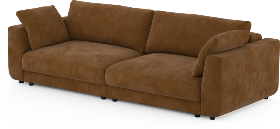 Amie - Bäddsoffa 4-sits - Orange