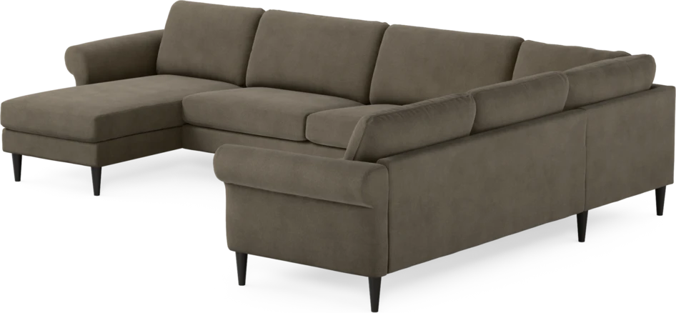 Bridge - Hörnsoffa, 3+2-sits med schäslong vänster - Beige