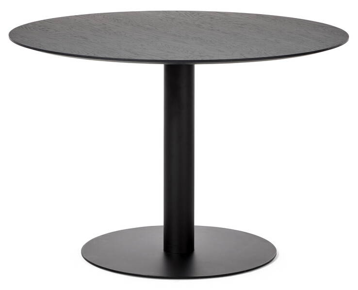 Element - Matbord, Ø 110 cm - Svart