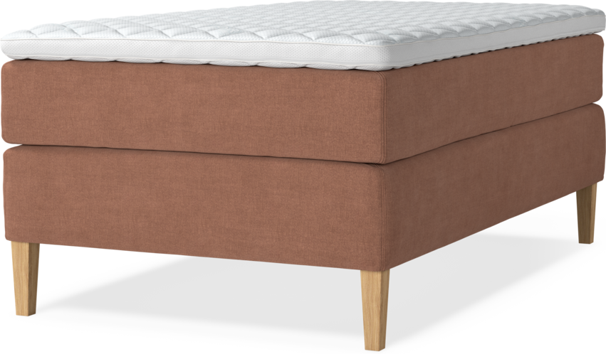 Delux Exclusive - Kontinentalsäng, enkelsäng 120 cm med bäddmadrass