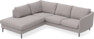 Madison - 2-sits soffa med divan vänster - Grå