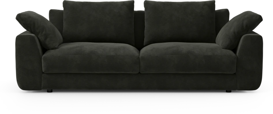 Amie - 3-sits soffa - Svart