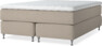 Delux Exclusive - Kontinentalsäng, dubbelsäng med bäddmadrass - Beige