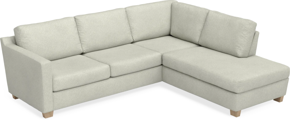 Friday - 2,5-sits soffa med divan höger - Beige