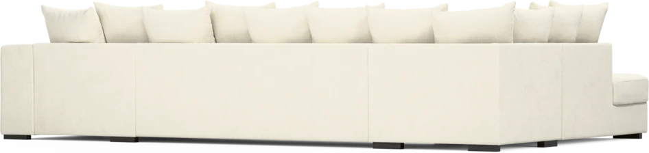Town - 3-sits soffa med divan vänster och schäslong höger - Vit